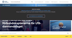 Desktop Screenshot of innebandy.se